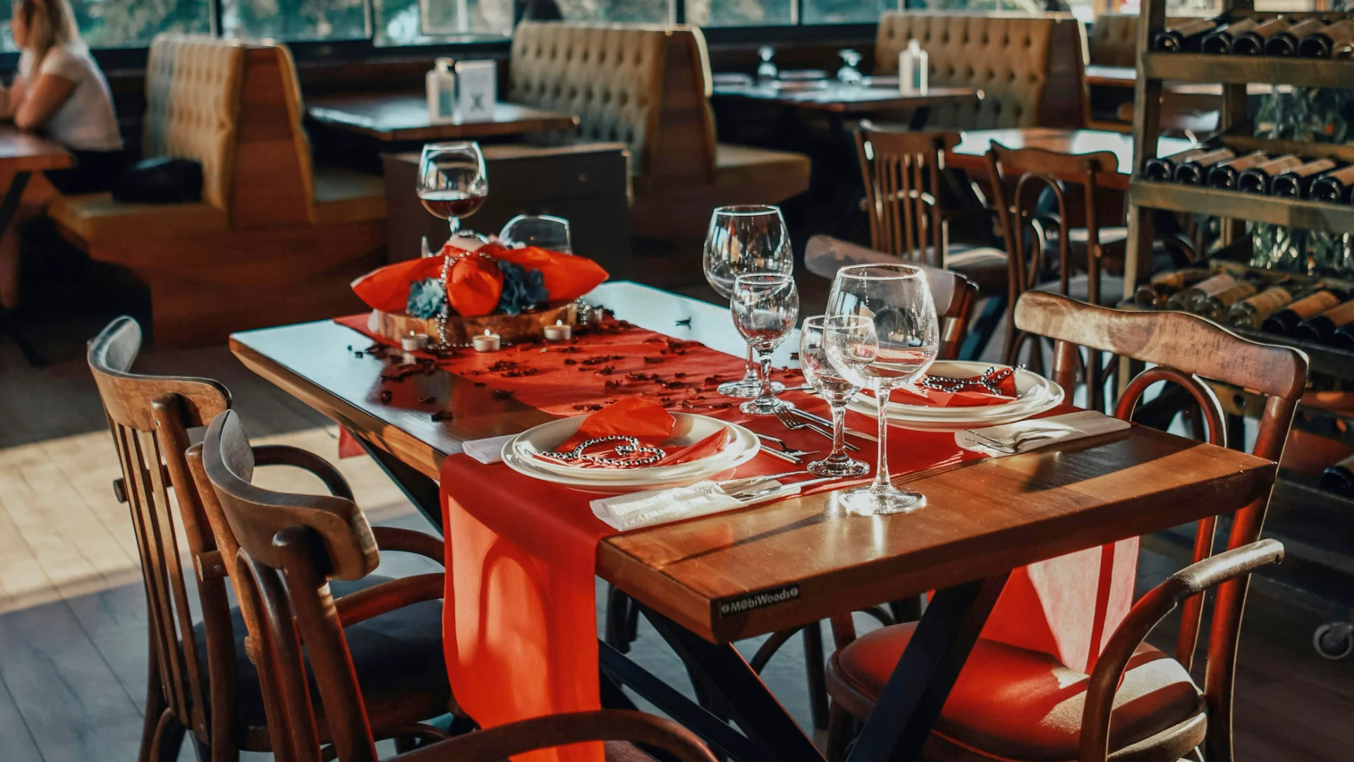 Elegant Buffet Setup